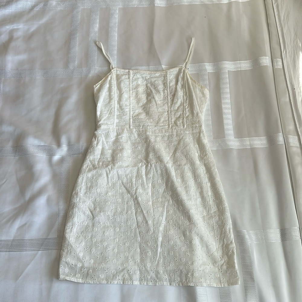 Lottie Miss White Floral Mini Dress